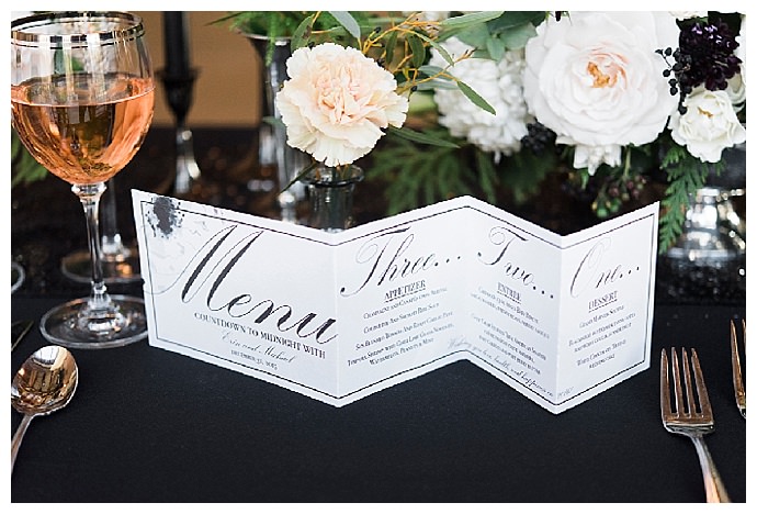 new-years-eve-wedding-menu-alicia-king-photography