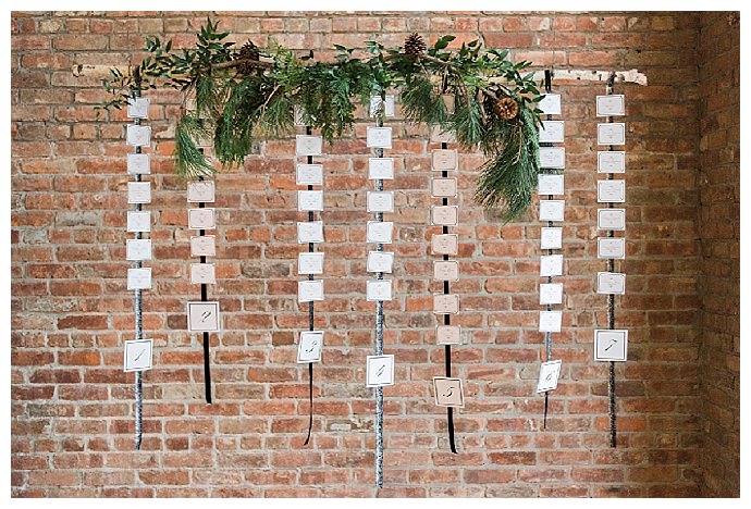 rustic-wedding-escort-card-display-alicia-king-photography