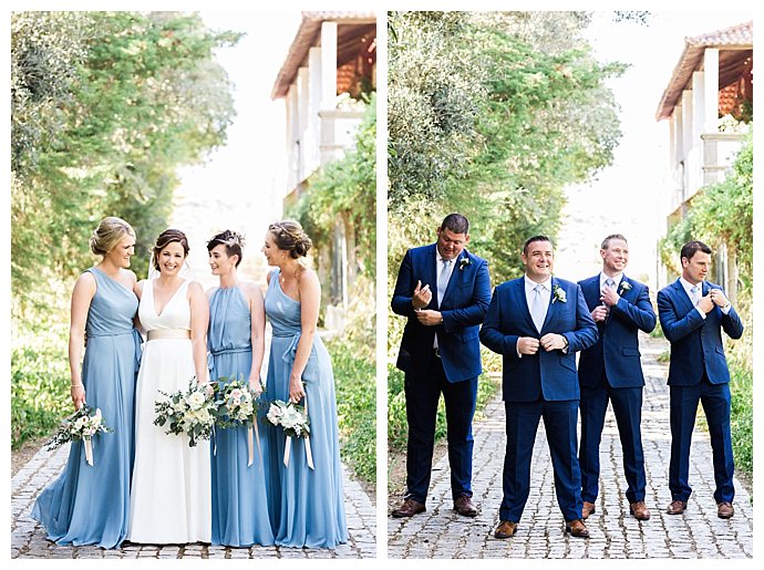 same-color-different-style-bridesmaids-dresses-passionate-wedding-photography