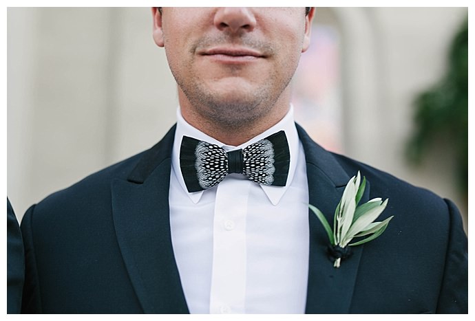 We're Loving These Feather Bow Ties That Are A Wearable Work Of