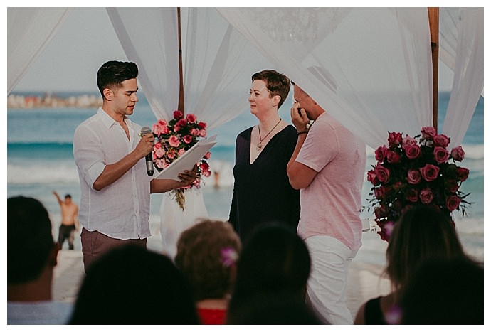 Brian And Joey's Destination Wedding On A Cancun Beach