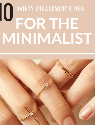 Dainty Engagement Rings