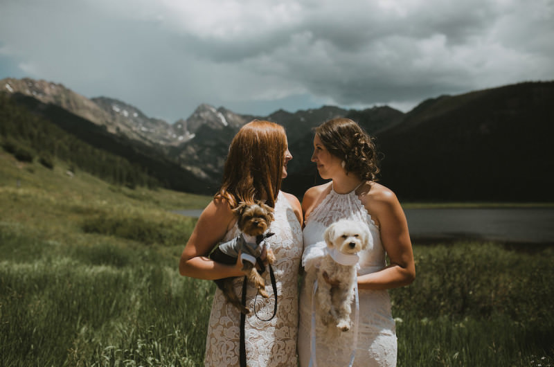 Image for Brittani and Meghan’s Intimate Mountain Elopement in Vail