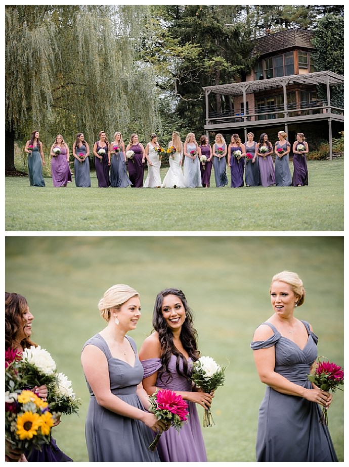 mix-and-match-purple-and-gray-bridesmaids