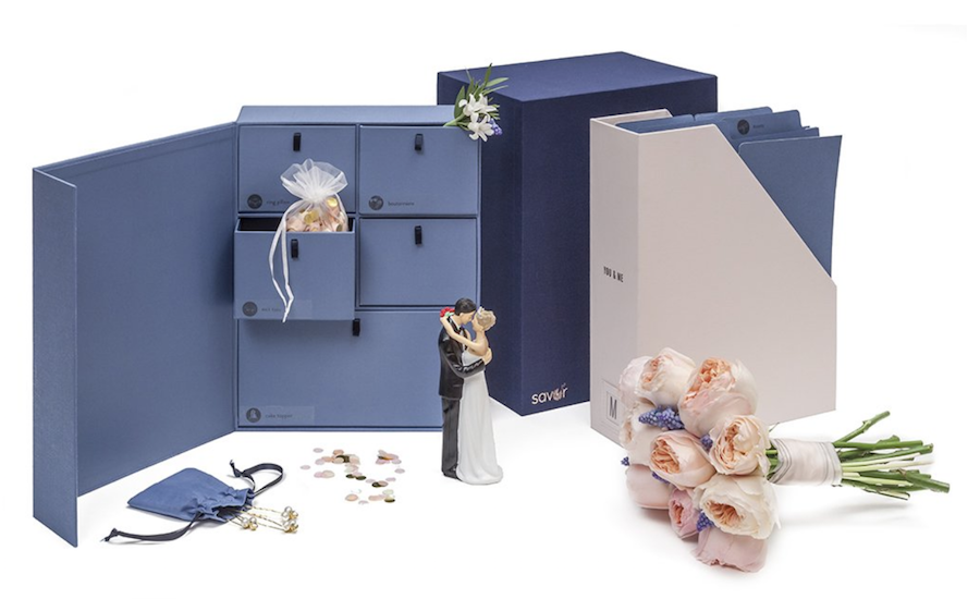 Savor Wedding Keepsake Box