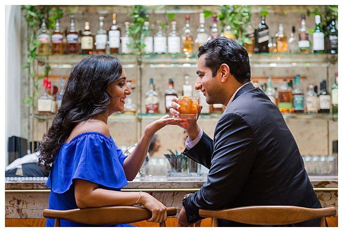 bokeh-studios-chicago-bar-engagement-photos