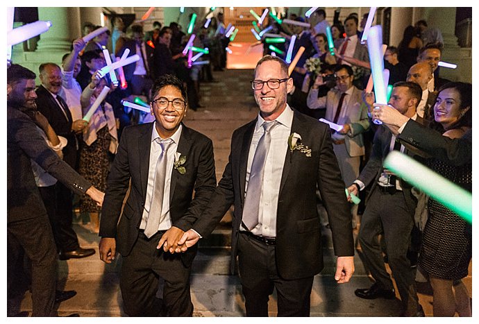 The wedding of Darrell Rivera and Vo Johnson at the Carnegie Institution for Science in Washington, DC October 14, 2017.