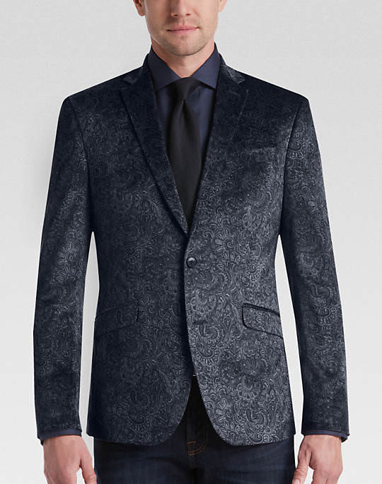 Brocade Velvet Dinner Jacket