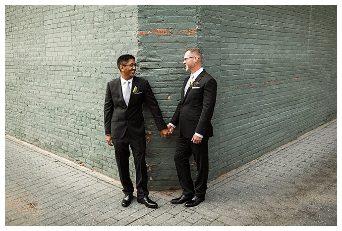 The wedding of Darrell Rivera and Vo Johnson at the Carnegie Institution for Science in Washington, DC October 14, 2017.