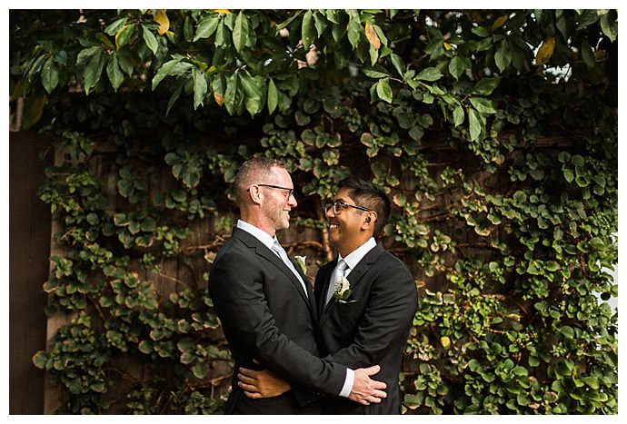 The wedding of Darrell Rivera and Vo Johnson at the Carnegie Institution for Science in Washington, DC October 14, 2017.