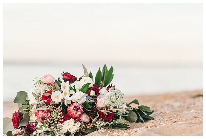 pink-protea-wedding-bouquet-kerry-renee-photography