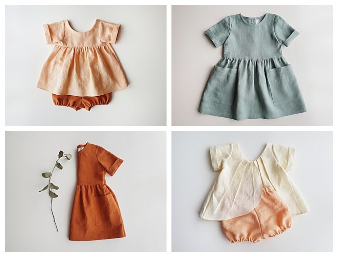 earth tone baby girl clothes