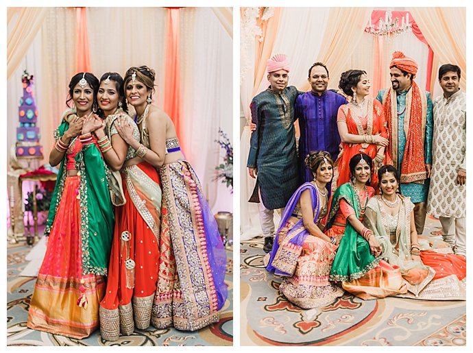 Bridesmaids In Mismatched Outfits Tend To Add Vibrancy To Your Wedding  Photos! Check 'em Out!! | Indian bride photography poses, Bridesmaid poses,  Bridal photography poses