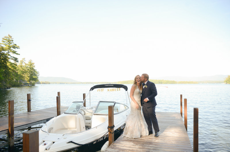 Image for Andrew and Greer’s Lovely Lake Winnipesaukee Wedding