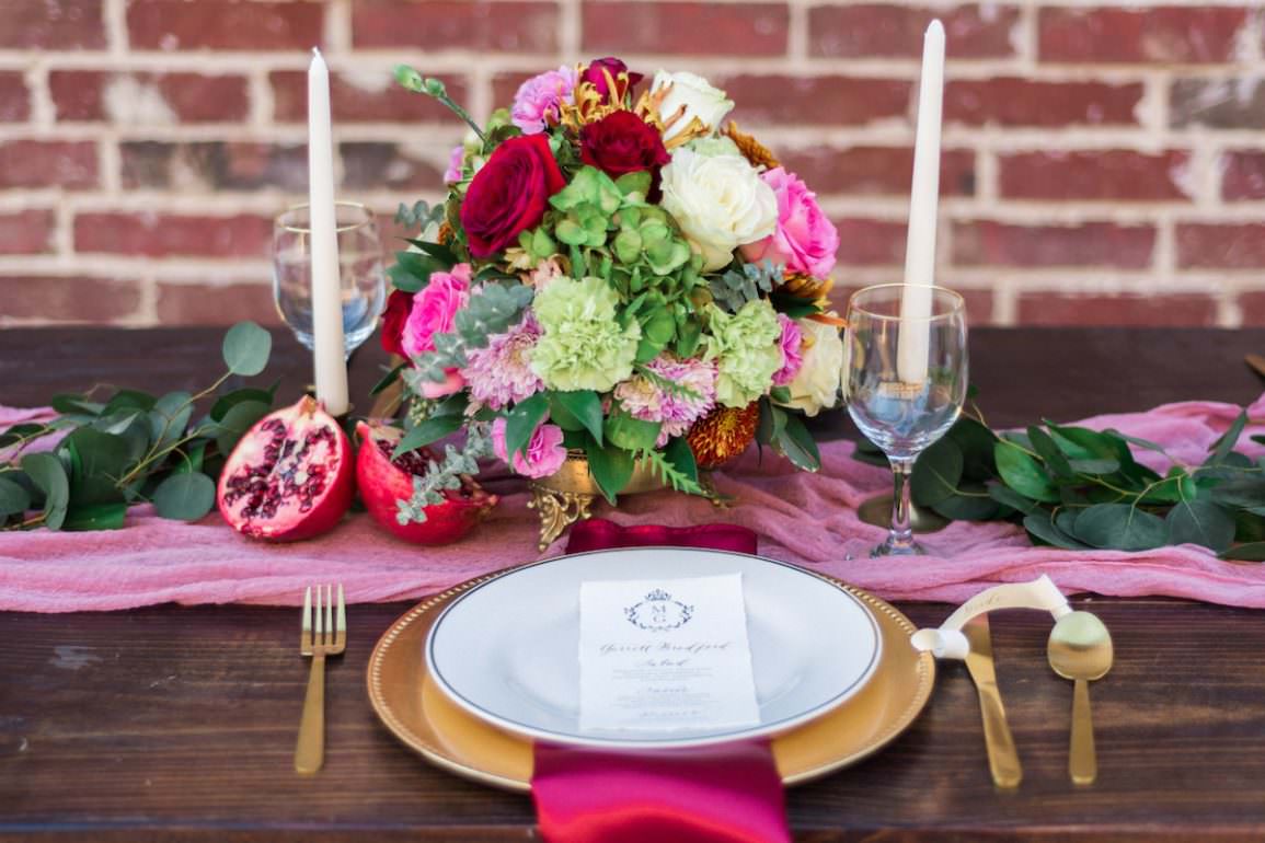 White Candle Wedding Decor
