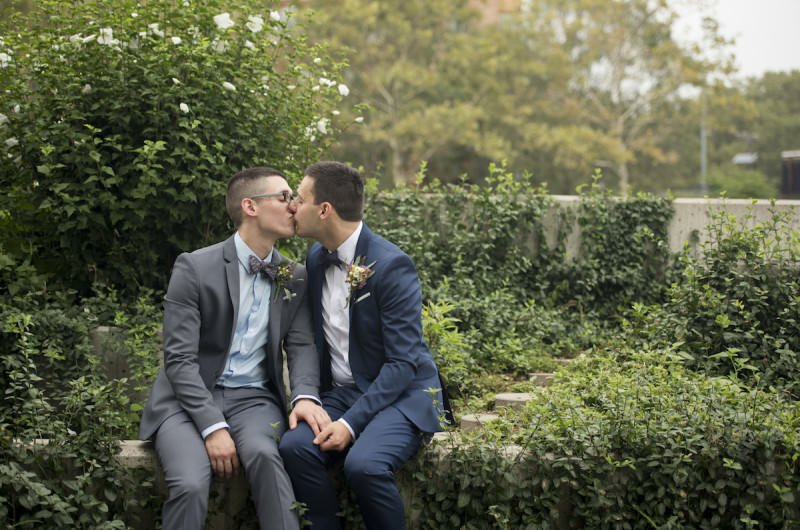 Image for Justin and Roberto’s Hoboken Art Gallery Wedding