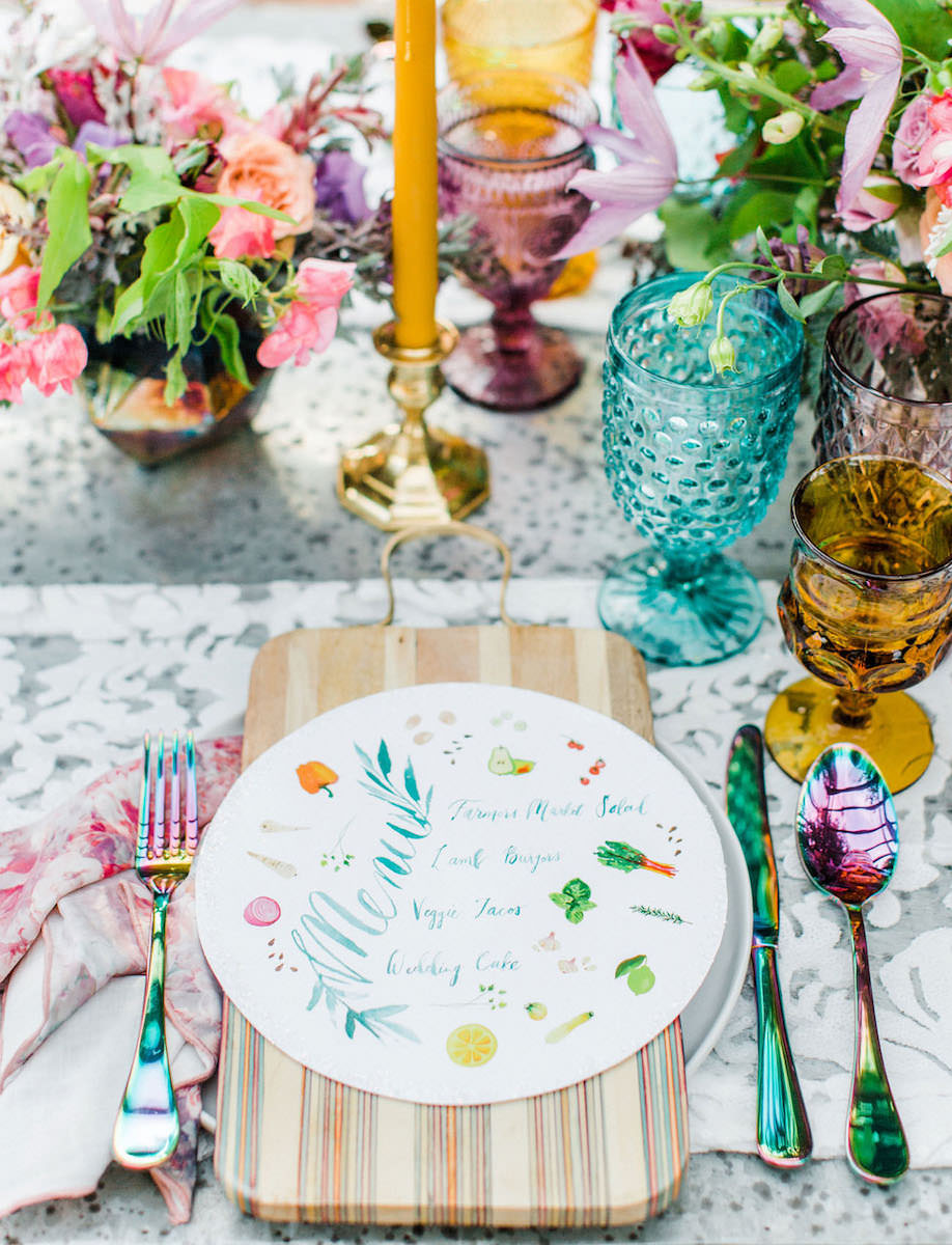 iridescent-wedding-flatware