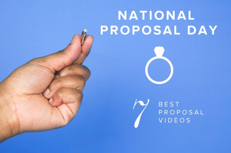 Image for We’re Celebrating National Proposal Day by Cry-Watching Our Favorite Proposal Videos