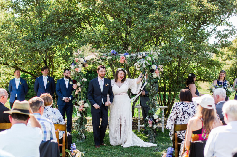 Image for Ed and Katharine’s Blue Botanical DIY Wedding in Seattle