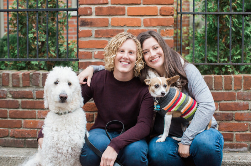 Image for Morgan and Jessica’s Charming Columbus Engagement Session