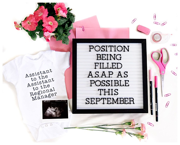 The Office-Themed Baby Announcement