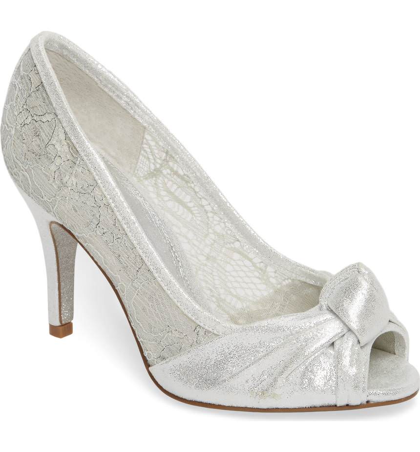 Adrianna papell wedding on sale shoes