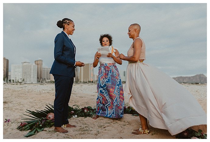 magic island hawaii elopement