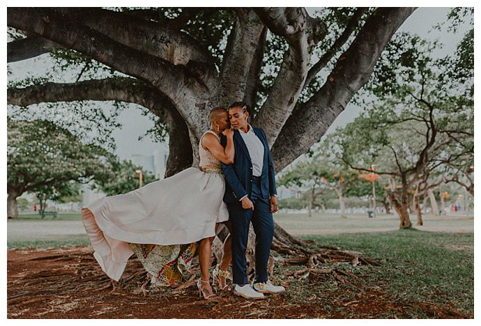 high low blush wedding dress