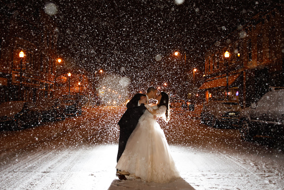 Kylie + Don Mercantile Hall Winter Wedding - Chelsea Matson Photography