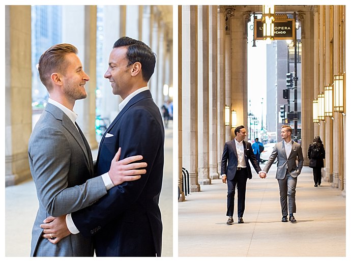 chicago engagement shoot