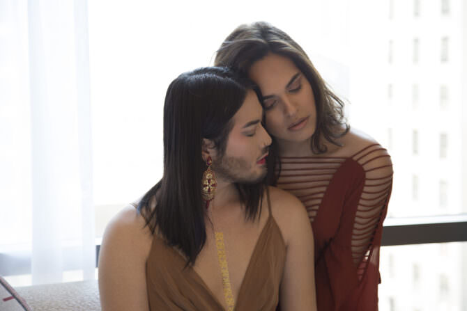 Alex and Effee’s Gorgeous Gender-Bending Photo Shoot