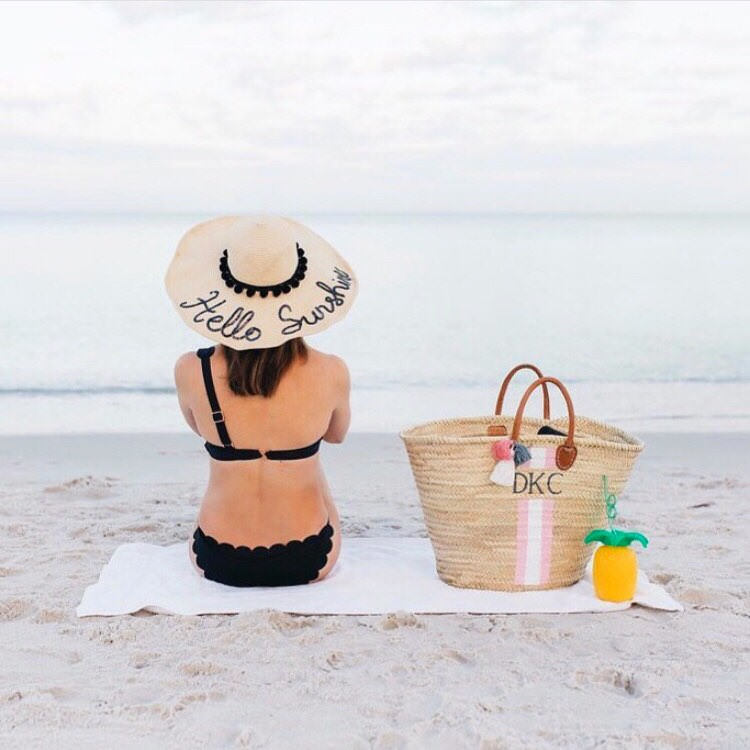 hello sunshine floppy hat