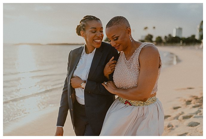 hawaii beach elopement