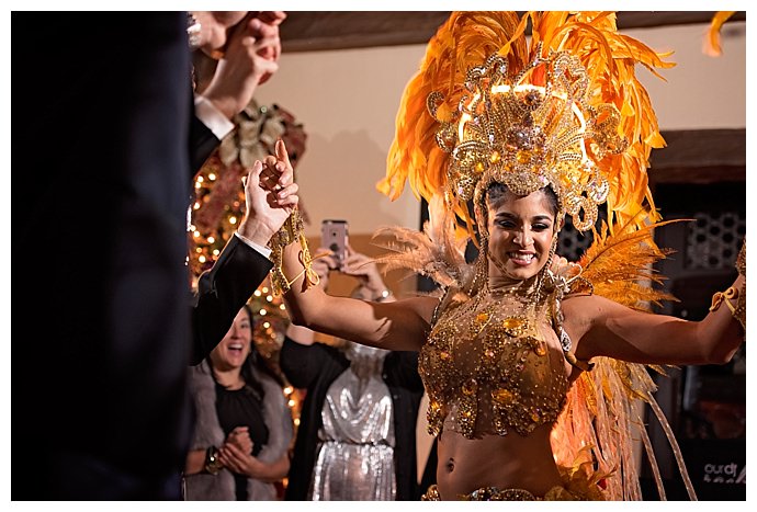 wedding samba dancers