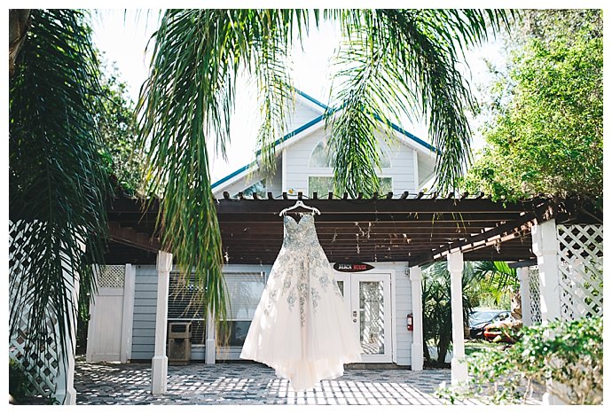 something blue wedding dress