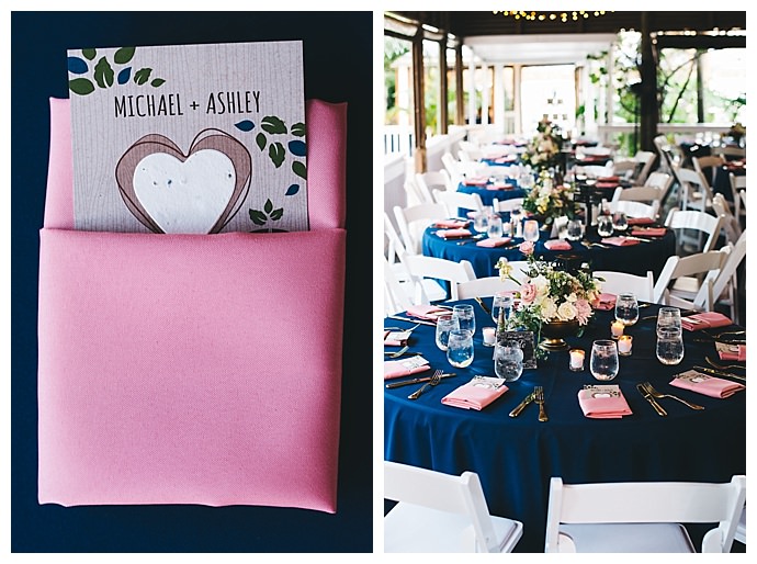 personalized wedding menus