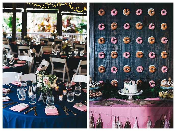 wedding donut wall