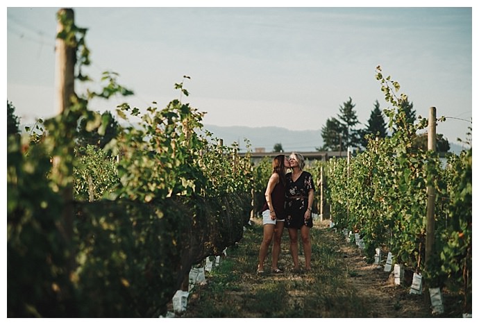 vineyard engagement shoot