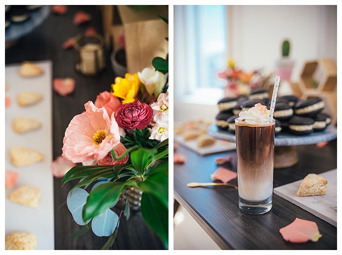 wedding dessert table