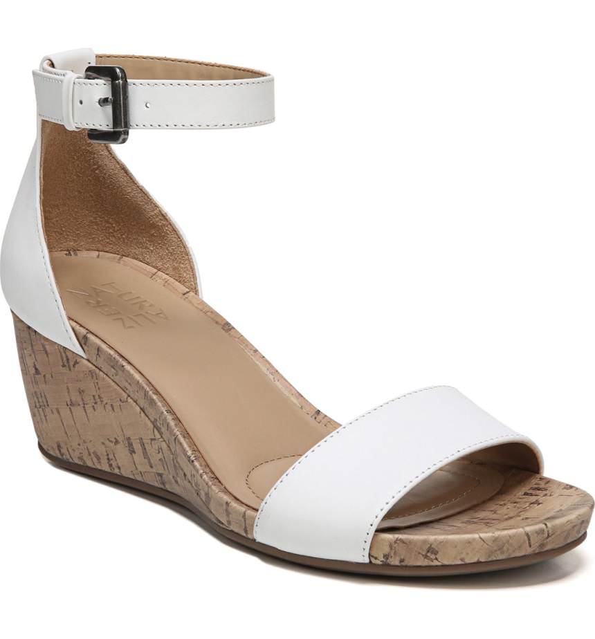 white-wide-fit-wedding-wedge