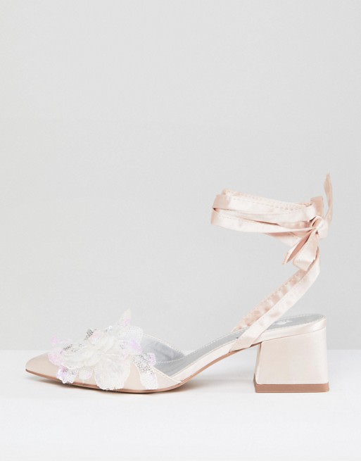 wide fit wedding shoes for bride