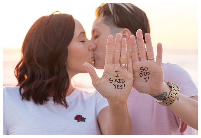 i said yes engagement photos