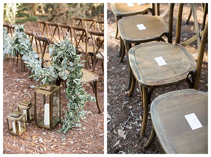 ceremony aisle decor