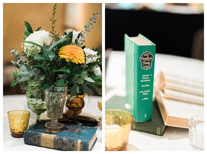 book centerpiece