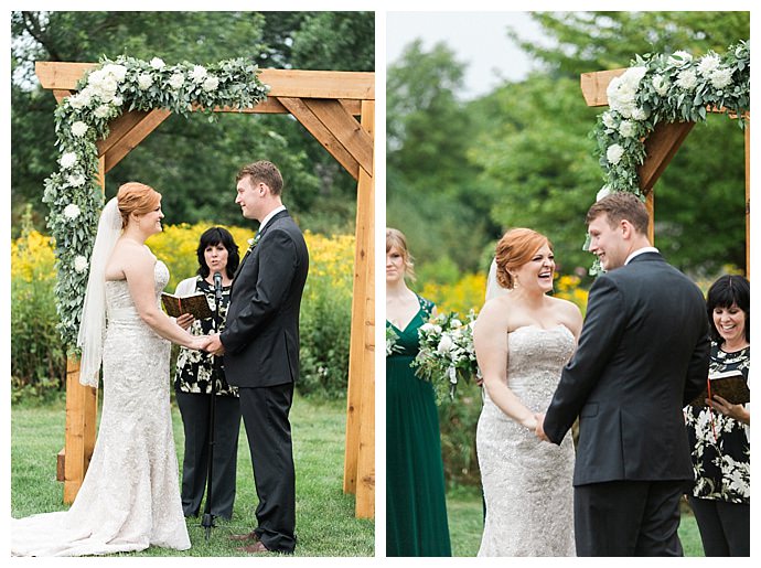 ceremony arch garland