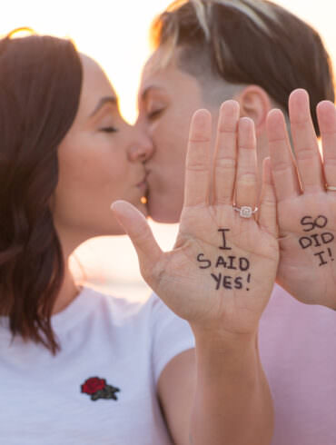 i said yes engagement photos