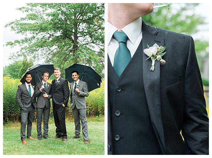 mismatched groomsmen suits