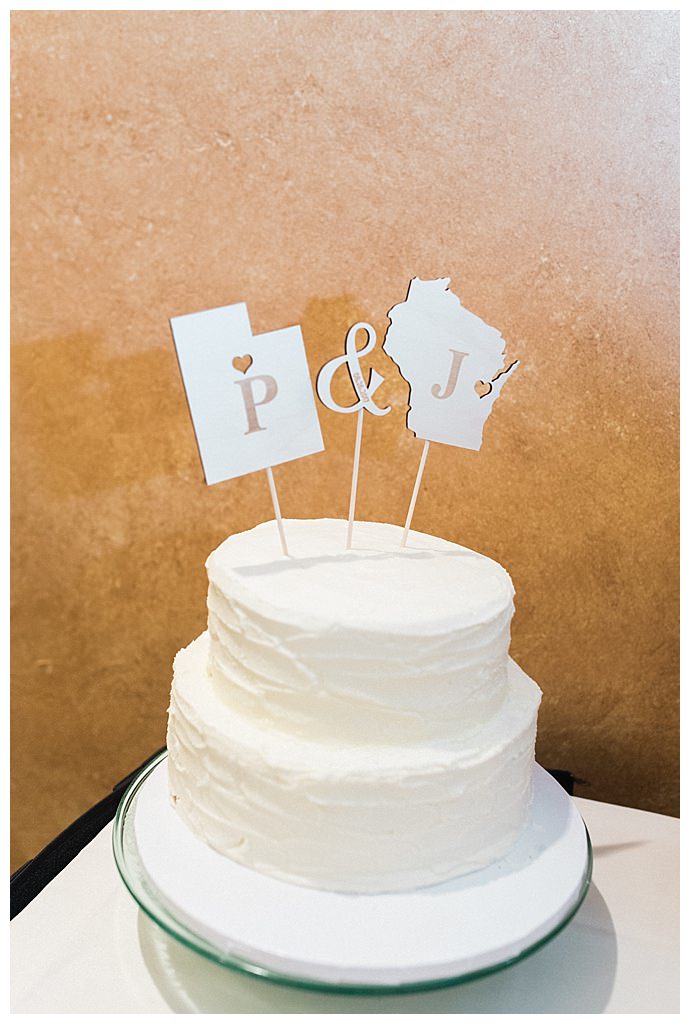 state wedding cake toppers