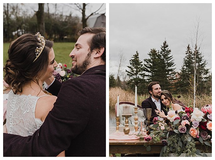 gold wedding crown