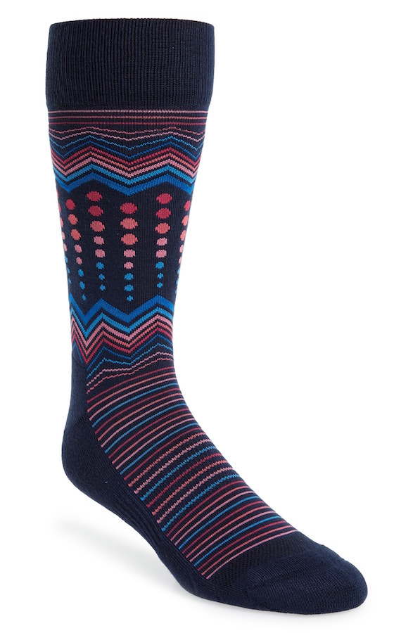 chevron-dot-socks